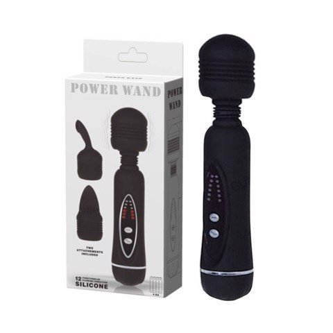 Cây massage mini rung 12 chế độ Power Wand chày rung tình yêu chính hãng